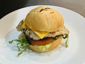 The Grilled Thrill Chicken Burger
