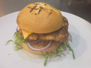 Portuguese Flame Chicken Burger